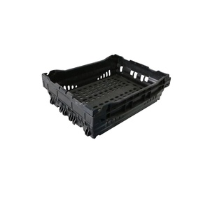 Emballage de légumes de fruits d'emballage en plastique jouet de pile et de nid en plastique emboîtable et empilable caisse en gros caisses boîte panier - Product Image 1