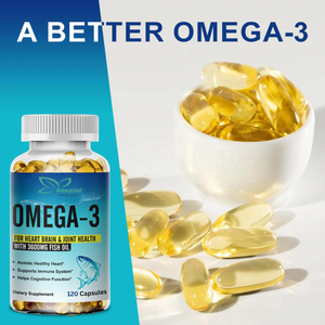 Personnalisez votre logo <span class=keywords><strong>Omega</strong></span> <span class=keywords><strong>3</strong></span> <span class=keywords><strong>Fish</strong></span> <span class=keywords><strong>Oil</strong></span> Softgels Avantages pour les femmes et les hommes Fonction cognitive Purifier l'huile de poisson Capsules d'acides gras - Product Image 3