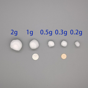 Boules de coton absorbantes Huiya 0,2g à 2g, qualité médicale, pour le nettoyage, la stérilisation et la désinfection, usage général - Product Image 1