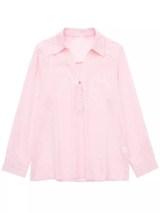 2024 hommes mode lin revers chemises Vintage à manches longues boutonné femme Blouses Blusas <span class=keywords><strong>Chic</strong></span> hauts - Product Image 4