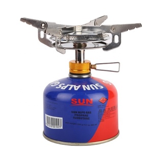 便携式迷你野营炉户外燃气灶野生灶野餐烹饪燃气燃烧器 - Product Image 1