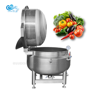 Büyük kapasiteli endüstriyel otomatik kaynar Pot havuç fıstık patates haşlama makinesi ticari pişirme mikser Pot düşük fiyat - Product Image 2