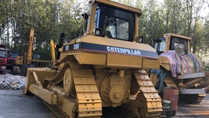 Bulldozer Caterpillar D8R D10 usado a la venta Bulldozer CAT d8r original con motor central y componentes de bomba - Product Image 3