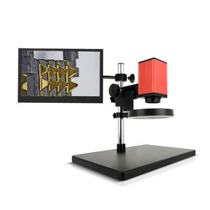 Autofocus 2MP pour caméra de <span class=keywords><strong>Microscope</strong></span> vidéo HDMI <span class=keywords><strong>Microscope</strong></span> stéréo à lumière LED pour mesure d'inspection de précision certifié <span class=keywords><strong>ROHS</strong></span> - Product Image 4