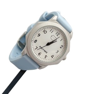 Reloj de cuarzo analógico minimalista, correa de silicona, esfera redonda, reloj de pulsera para estudiantes, uso diario informal unisex - Product Image 4