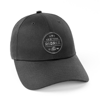 Casquette de baseball unisexe en toile respirante et imperméable, broderie personnalisée noire sportive avec lettres, offre spéciale