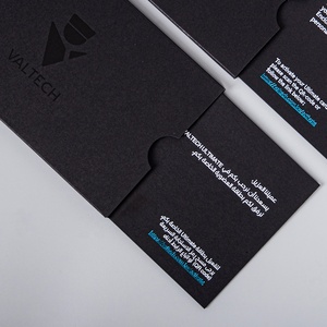 קופסת מתנה לכרטיסי ביקור NFC ממתכת בהתאמה אישית, קרטון רך למגע לאריזת כרטיסי מתנה - Product Image 3