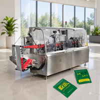 Machine d'emballage automatique électrique pour lingettes humides, pour les tampons de nettoyage des objectifs d'appareil photo et des lunettes, sacs en plastique et en papier