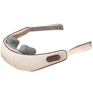 Neck Shoulder Massager F-715 Kneading Infrared Therapy Rechargeable USB Elastic Fabric PU Leather Neck Massage - Product Image 3