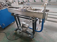 Machine de granulation de granulés de plastique à double vis pour extrudeuse de laboratoire