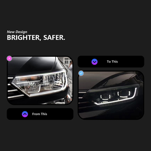 Đèn pha xe hơi mới, đèn pha <span class=keywords><strong>Projector</strong></span> Passat B8, đèn xi nhan <span class=keywords><strong>LED</strong></span> động, phụ kiện ô tô cho VW Passat 2016-2019 - Product Image 3