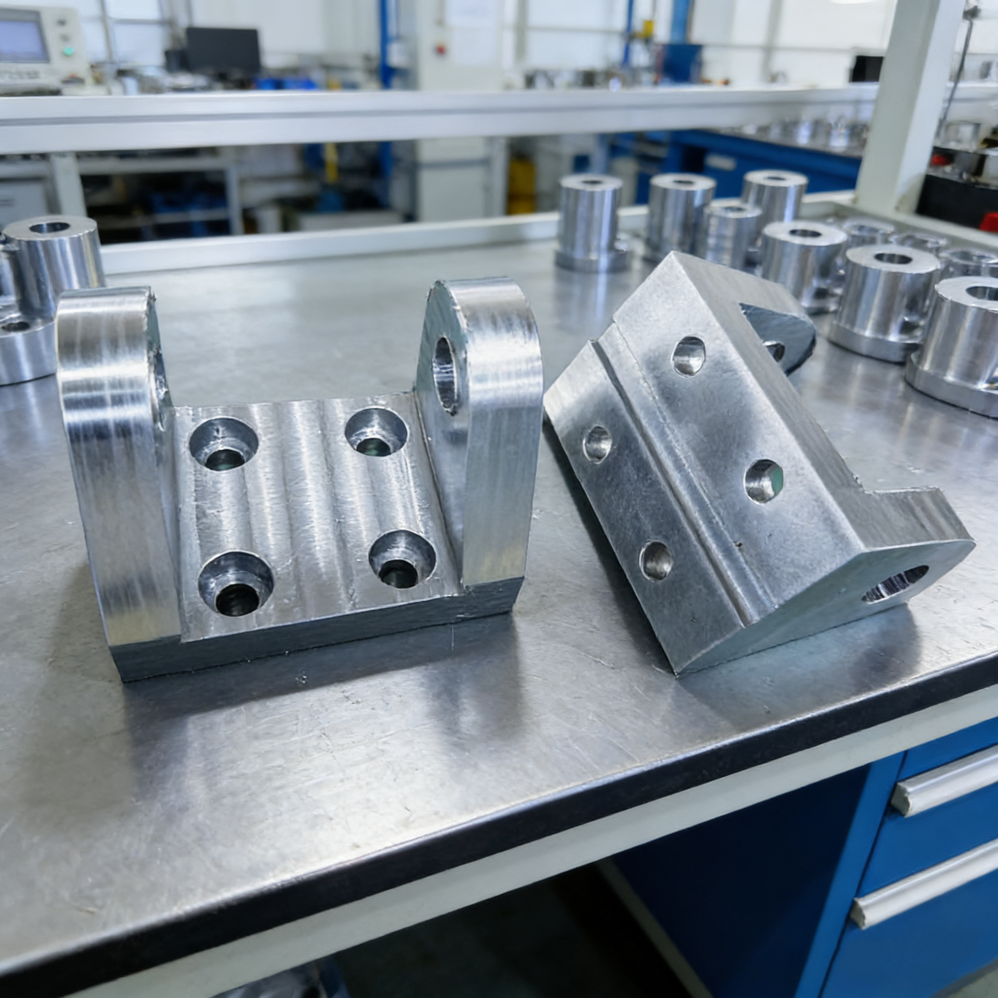 High-Precision CNC Machined Hardware Mechanical Parts in Aluminum Alloy Stainless Steel Milling