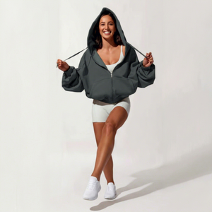 Unisex Oversized <b>Full</b> <b>Zip</b> <b>Hoodie</b> Premium Cotton Fleece Heavyweight Streetwear Wholesale Custom Logo - Product Image 1