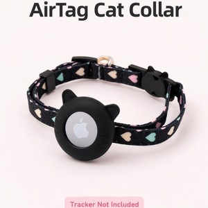 Collar para Gato con Localizador AirTag, Cubierta de Silicona, Hebilla de Seguridad Ajustable, para Gatitos de Tamaño Pequeño - Product Image 2