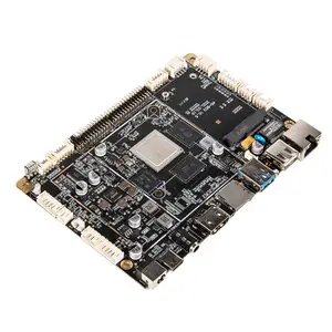 Android 10 ARM Embedded Rk3399 Main Board Android System Iot Board Support PCBA Hardware Customization POE LAN 4G 4K HD