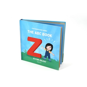 High Quality Hardcover Children's <strong>Alphabet</strong> Book Offset <strong>Printing</strong> on Art Paper Coated Paperboard Inner Hard Cardboard Durable Use - Product Image 5