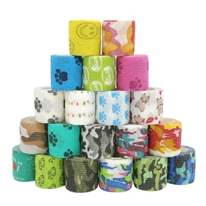 Cinta elástica autoadhesiva de camuflaje para tatuajes, vendaje para máquina de tatuaje, cubierta para mango de pistola/bolígrafo - Product Image 1