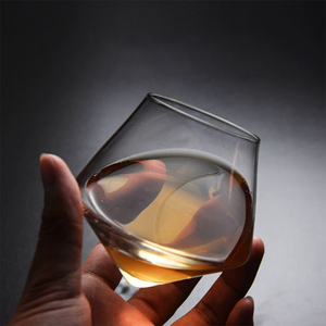 Verres à whisky en cristal rotatifs, design créatif et amusant, <span class=keywords><strong>verre</strong></span> à shot <span class=keywords><strong>sans</strong></span> <span class=keywords><strong>pied</strong></span> de luxe léger, capacité de 10,15 oz pour bars et hôtels - Product Image 6