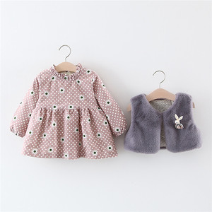 Compras en Línea de Abrigos Cálidos de Invierno para Niñas, Abrigo de Piel para Bebés, Conjunto de Ropa para la Nieve, Vestido Africano Talla Grande - Product Image 6