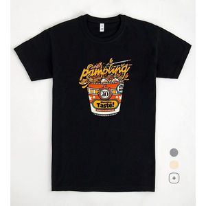 T-shirt Pampling 20 Years Of Cookin, abbigliamento promozionale unisex nero - Product Image 1