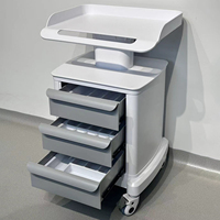 Schubladenartiger Mobiler Zahnärztlicher Werkzeugwagen, Oralscanner-Trolley, Krankenhausmöbel, Zahnärztlicher Handwagen für Schönheitssalon-Instrumente