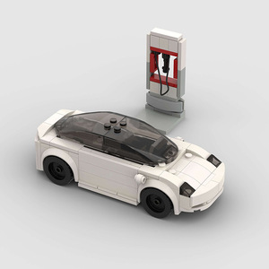 Bloques de Construcción de Plástico ABS para Armar un Superauto Energético, 14 Años de Experiencia en Ensamblaje, Juguete Educativo MOC para Niños - Product Image 5