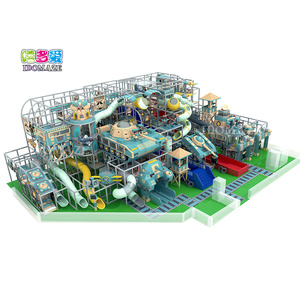 IDO MAZE Commercial Indoor <span class=keywords><strong>Playcenter</strong></span> para niños Fibra de vidrio y acero Interior Patio de recreo de madera Estructura Maze Indoor Playgraund - Product Image 3