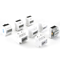 Compteur d'énergie monophasé sur rail DIN, compteur mécanique kWh 220V 20(80)A, certifié IEC, fabricants OEM