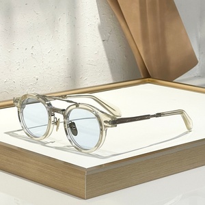 JMM DELAGE 45-25-147 Lunettes de soleil pour hommes et femmes de qualité supérieure, lunettes de soleil de créateur, style punk classique, luxe, en acétate, UV400, avec boîte - Product Image 2