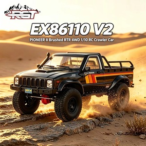 Nuevo Coche RC Todoterreno 1/10 Ex86110v2 Versión con Escobillas, Doble Velocidad, Juguete <span class=keywords><strong>de</strong></span> Control Remoto para Mayores <span class=keywords><strong>de</strong></span> 14 Años, Regalo <span class=keywords><strong>de</strong></span> Cumpleaños - Product Image 2