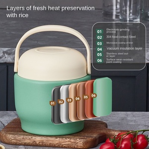 <span class=keywords><strong>2025</strong></span> <span class=keywords><strong>New</strong></span> Vòng Hình Dạng Dễ Thương SUS 304 Kim Loại Hộp Ăn Trưa Cách Điện Ăn Trưa Container Trẻ Em Ăn Trưa Hộp Set - Product Image 6