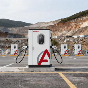 Cargador de Vehículos Eléctricos AMPPAL de 60kw-240kw, Nuevo, de Alto Rendimiento, Eficiente Energéticamente, con Dos Pistolas, para Estación Comercial y Hogar - Product Image 4
