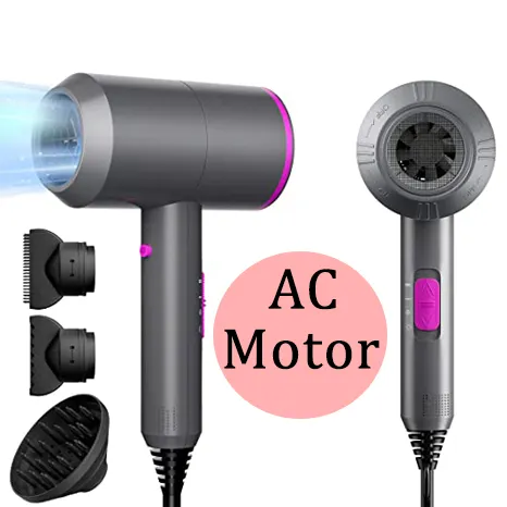 Manufacturer 1800w AC Motor Professional Hair Dryers High Speed Ionic 3 In1 Onestep Best Portable Travel Hair Dryer