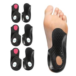 Semelles orthopédiques unisexes pour la correction des jambes en O/X, soutien de la voûte plantaire, orthèses, coussinets massants, semelles pour chaussures, soins des pieds, pieds plats - Product Image 1