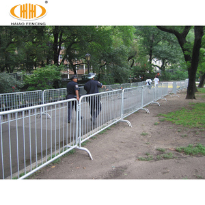 Xách tay 2m thép an ninh hàng rào kiểm soát đám đông chướng ngại vật cho các buổi hòa nhạc sự kiện bãi đậu xe không thấm nước rào cản giao thông - Product Image 4