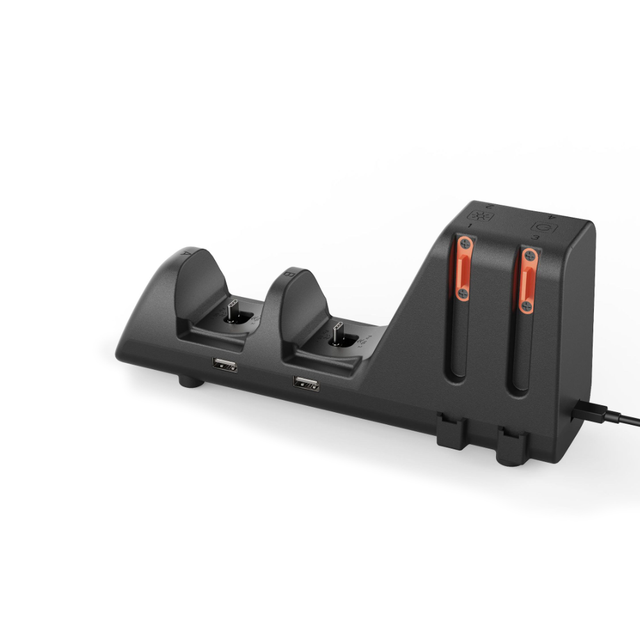 6 in 1 Universal Small Controller Dock Charger for Nintendo Switch 2 Pro Controller Charging Dock for Switch 2/Switch/OLED
