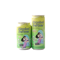 Usine de bière personnalisée 250ml 330ml Seltzer dur boissons vitaminées pétillantes 3% 5% 8% boissons à cocktail à saveur d'alcool