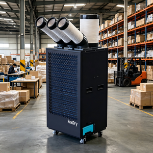 <span class=keywords><strong>Aire</strong></span> Acondicionado Portátil Industrial de 4500W, Unidad de Refrigeración Móvil para Fábricas y Almacenes - Product Image 4