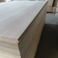 Tablero de Madera de Paulownia Sólida de Alta Calidad al Mejor Precio para la Producción de Ataúdes o Féretros