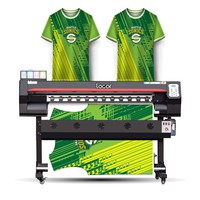 Imprimante par sublimation Locor moins chère, 4 pieds (1,3 m), imprimante grand format, impression de maillots, vêtements de sport, t-shirts, tissus en polyester