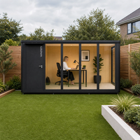 Abri de jardin COCOVIA en aluminium, maison de jardin modulaire, studio extérieur moderne, cabane moderne, mini-cabane, abri de jardin ADU