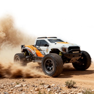Rlaarlo RZ001B-C Camioneta <span class=keywords><strong>RC</strong></span> 4x4 a Escala 1:10 con Chasis de Fibra de Carbono, Motor sin Escobillas, ESC, Giroscopio, Alta Velocidad, Todoterreno, Modelo de Auto RTR - Product Image 3