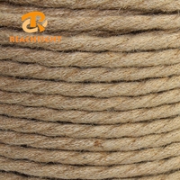 2 çekirdek 0.75 Vintage kenevir halat elektrik teli bükülmüş kumaş kabloları aydınlatma kablosu