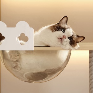 Villa pour chat moderne et élégante, style château, motif animalier, en bois, pour intérieur, de haute qualité et au meilleur prix - Product Image 5