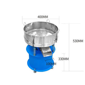 เครื่องกรองแบบสั่นสะเทือน Yunqingtech แบบพกพา ทำจากสแตนเลส 304 พร้อมเครื่องยนต์ ประสิทธิภาพสูง เครื่องคัดกรองไฟฟ้าอัตโนมัติ - Product Image 5