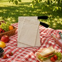 Pochette en toile à chevrons avec cordon de serrage, emballage cadeau d'affaires, sac en lin pour savon artisanal, minimaliste et moderne