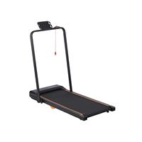 Equipo de Fitness para Uso Doméstico, Caminadora Plegable para Mujeres, Caminadora Eléctrica Motorizada para Debajo del Escritorio, Mini Caminadora con Pantalla LED