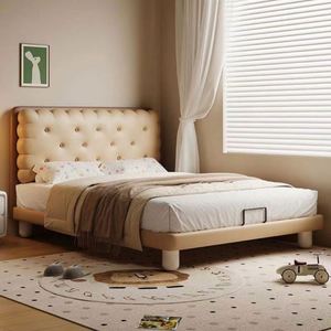 Children's Daybed Boys' Fun Biscuit Comfortable Full Size Modern Wood Design Movable Boy Girl Bedroom - Product Image 4