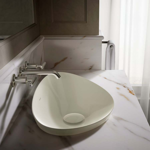 Lavabi da <span class=keywords><strong>Bagno</strong></span> in Pietra Semi-incassati Moderni e Resistenti all'Acqua, Personalizzabili per Hotel, Appartamenti e Ville - Product Image 5