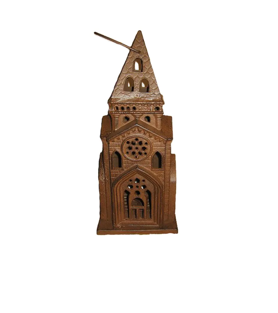 宗教装飾鋳鉄教会ランタン燭台ホルダー礼拝堂と家の装飾農家大聖堂ドゥオーモランタン